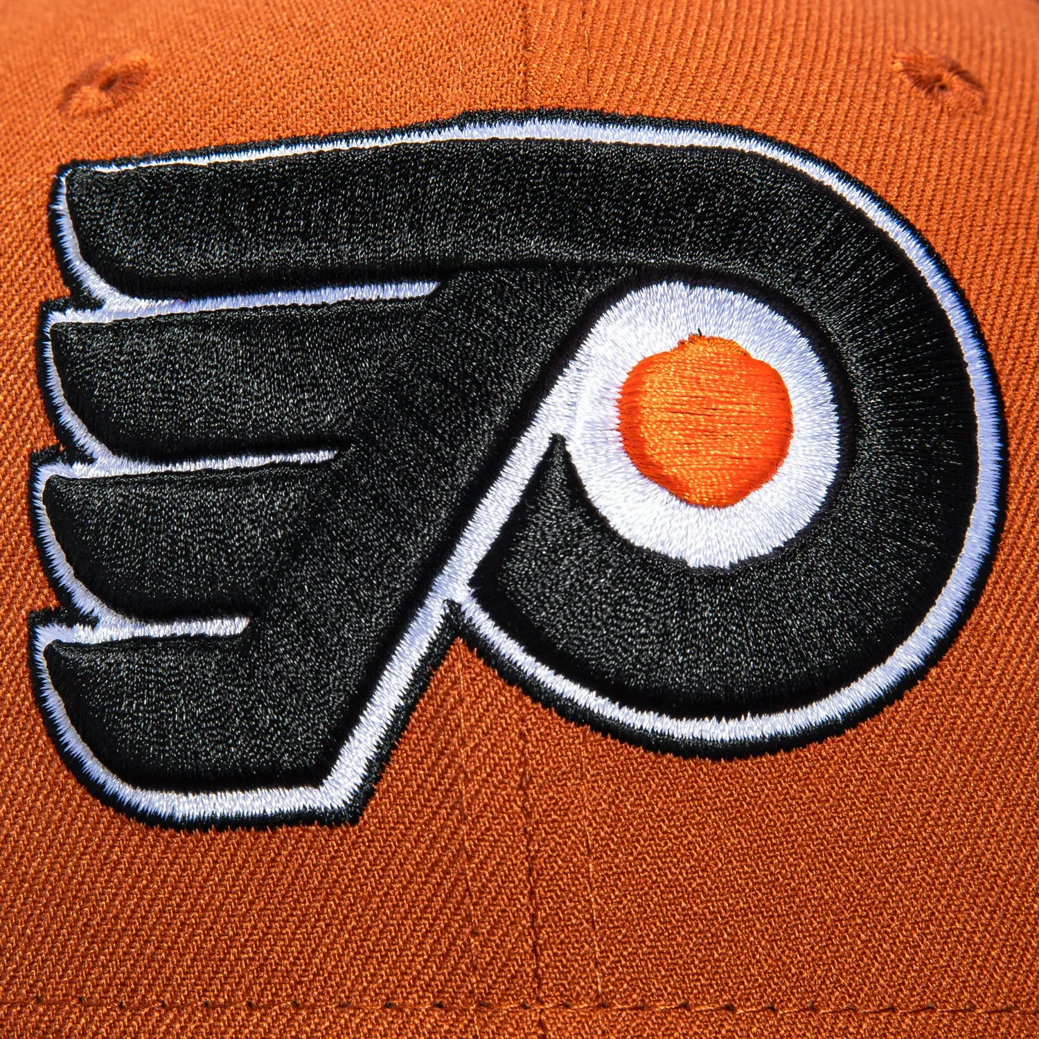 New Era 59Fifty Philadelphia Flyers 1992 All Star Game Patch Hat - Burnt Orange, Black sold by Hat Club product image thumbnail 4