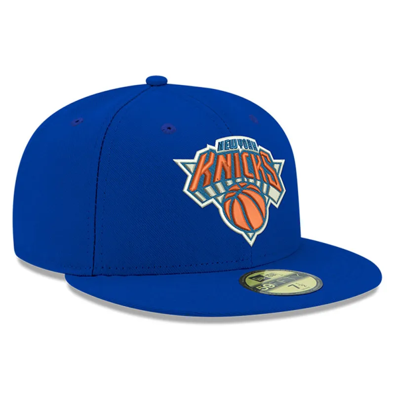 New Era 59Fifty New York Knicks Hat - Royal made by New Era