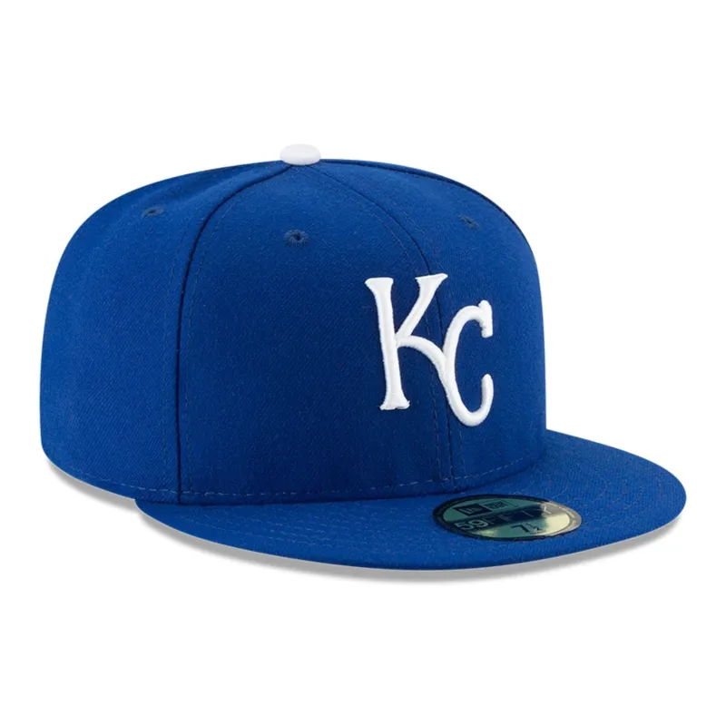New Era 59Fifty Authentic Collection Kansas City Royals Game Hat - Royal sold by Hat Club