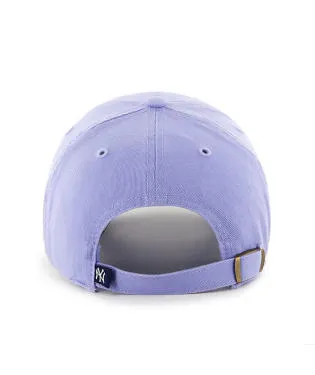 47 Brand New York Yankees Cleanup Adjustable Hat - Lavender, White sold by Hat Club product image thumbnail 2