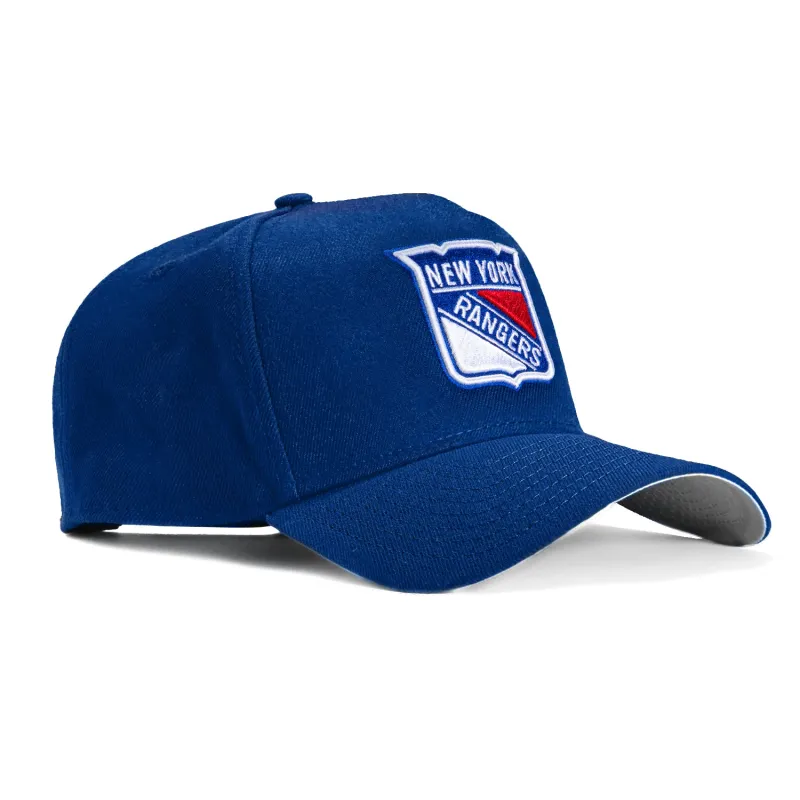New Era 9Forty A-Frame New York Rangers Snapback OTC Hat - Royal sold by Hat Club