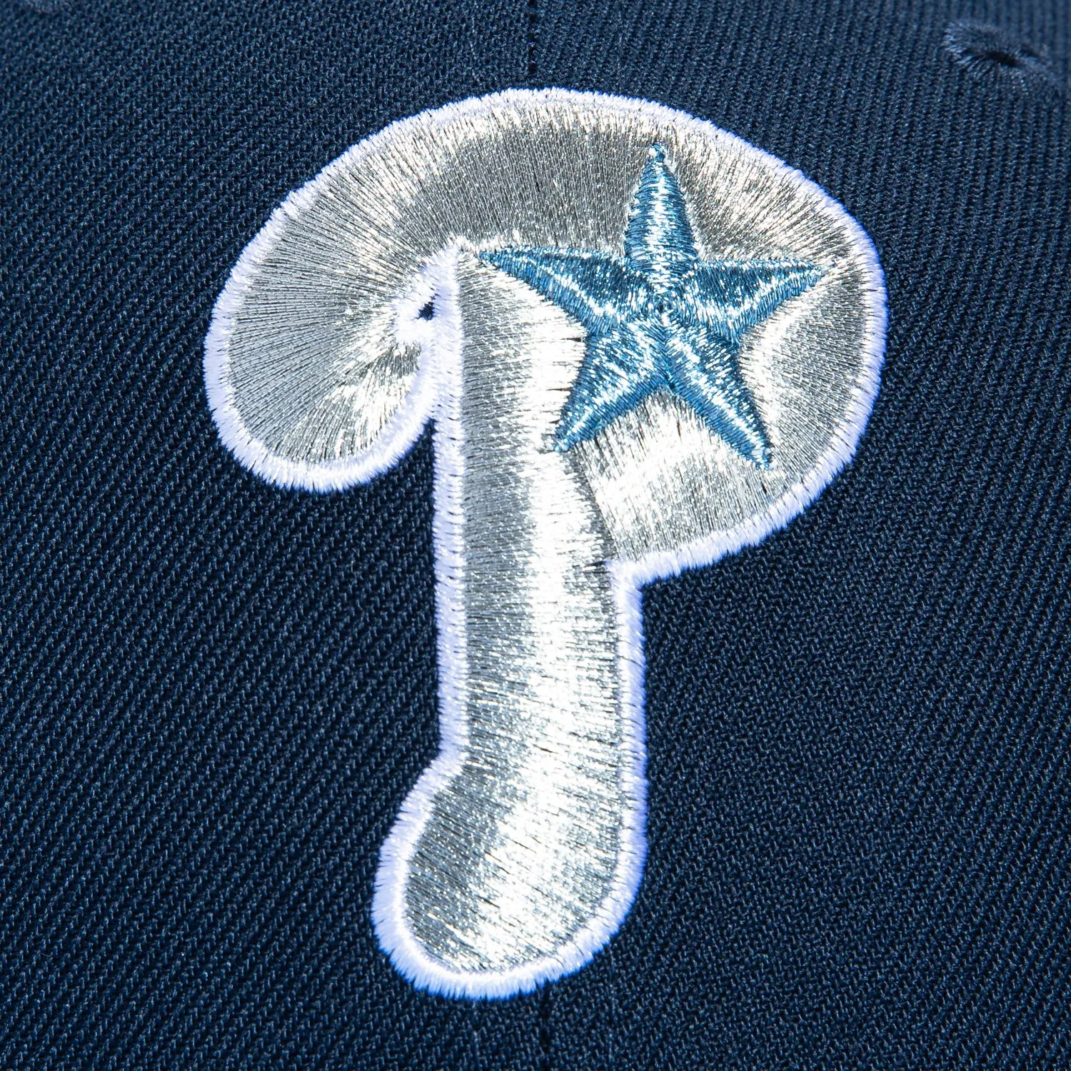 New Era 59Fifty Philadelphia Phillies 1996 All Star Game Patch Alternate Hat - Navy, Light Blue sold by Hat Club product image thumbnail 4