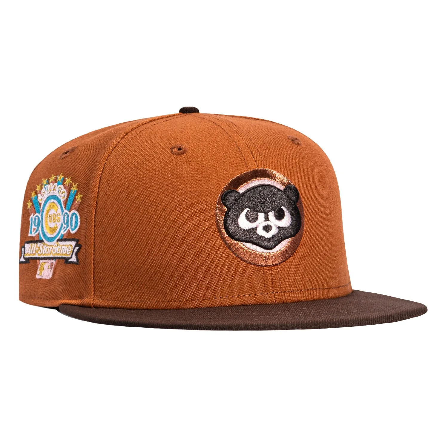 New Era 59Fifty Chicago Cubs 1990 All Star Game Patch 1979 Hat - Tan, Brown sold by Hat Club