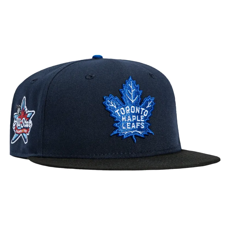 New Era 59Fifty Toronto Maple Leafs 2024 All Star Game Patch Hat - Navy, Black sold by Hat Club