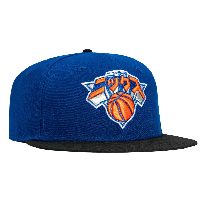 New Era 59Fifty New York Knicks Hyperfly Hat - Royal, Black sold by Hat Club