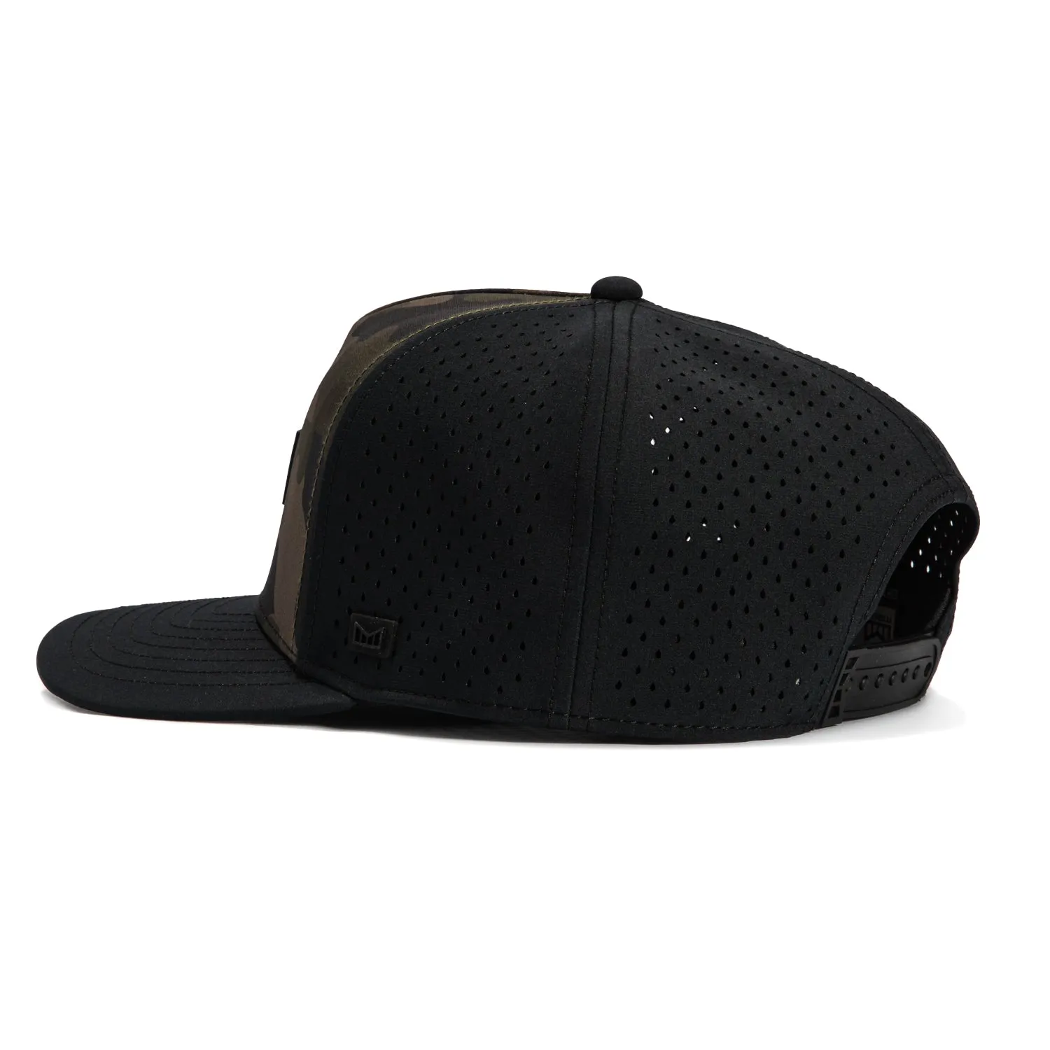 Melin Odyssey Brick Hydro Snapback Hat - Camo, Black sold by Hat Club product image thumbnail 2