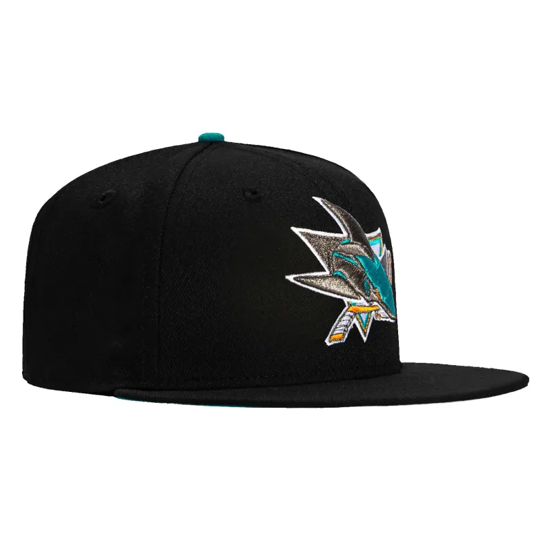 New Era 59Fifty San Jose Sharks Team UV Hat - Black sold by Hat Club