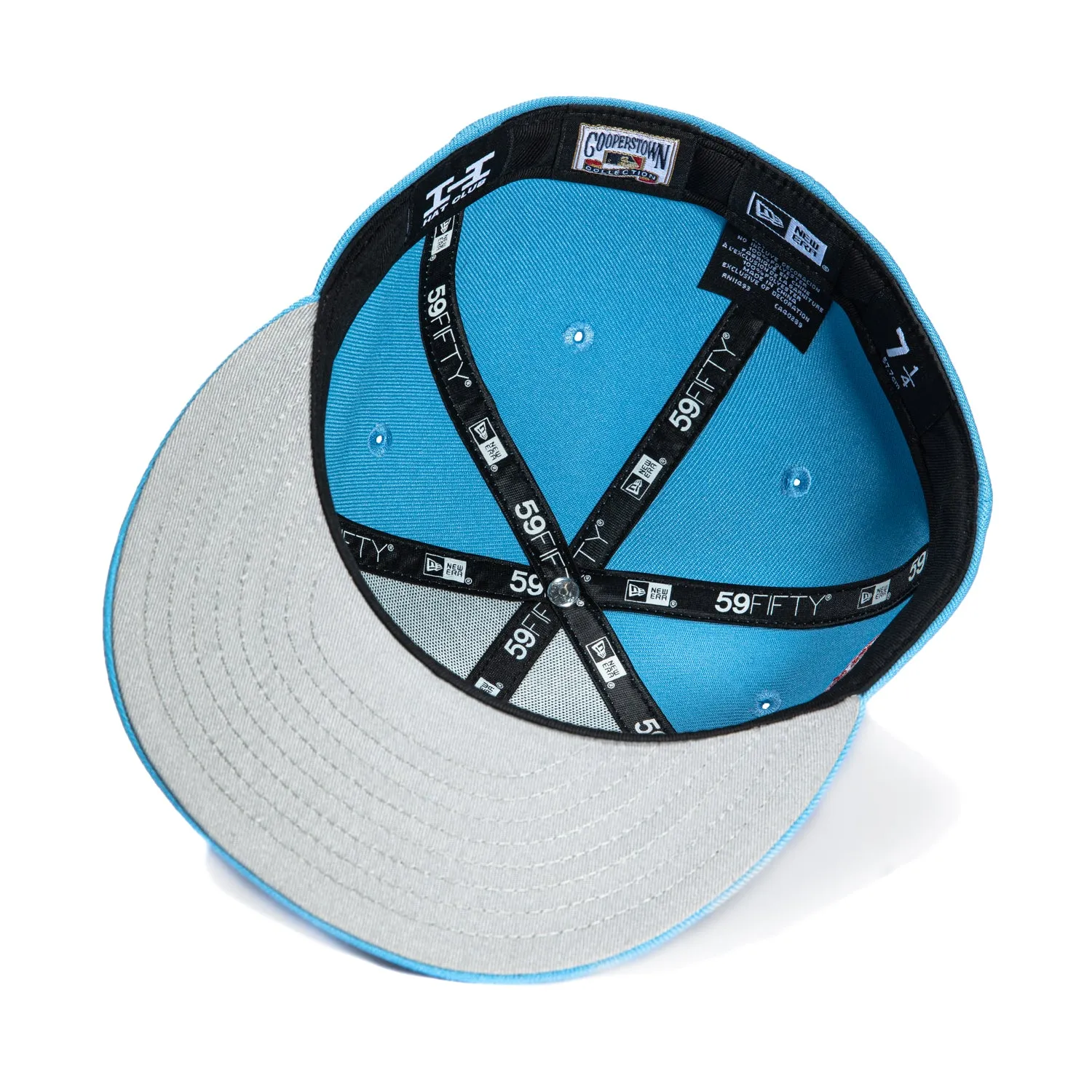 New Era 59Fifty Los Angeles Dodgers 1988 World Series Patch Hat - Light Blue, White sold by Hat Club product image thumbnail 2