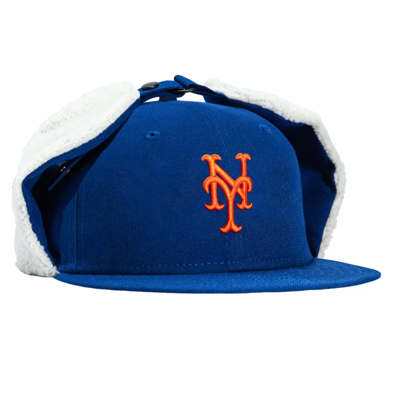 New Era 59Fifty Dog Ear Classic New York Mets Hat - Royal sold by Hat Club