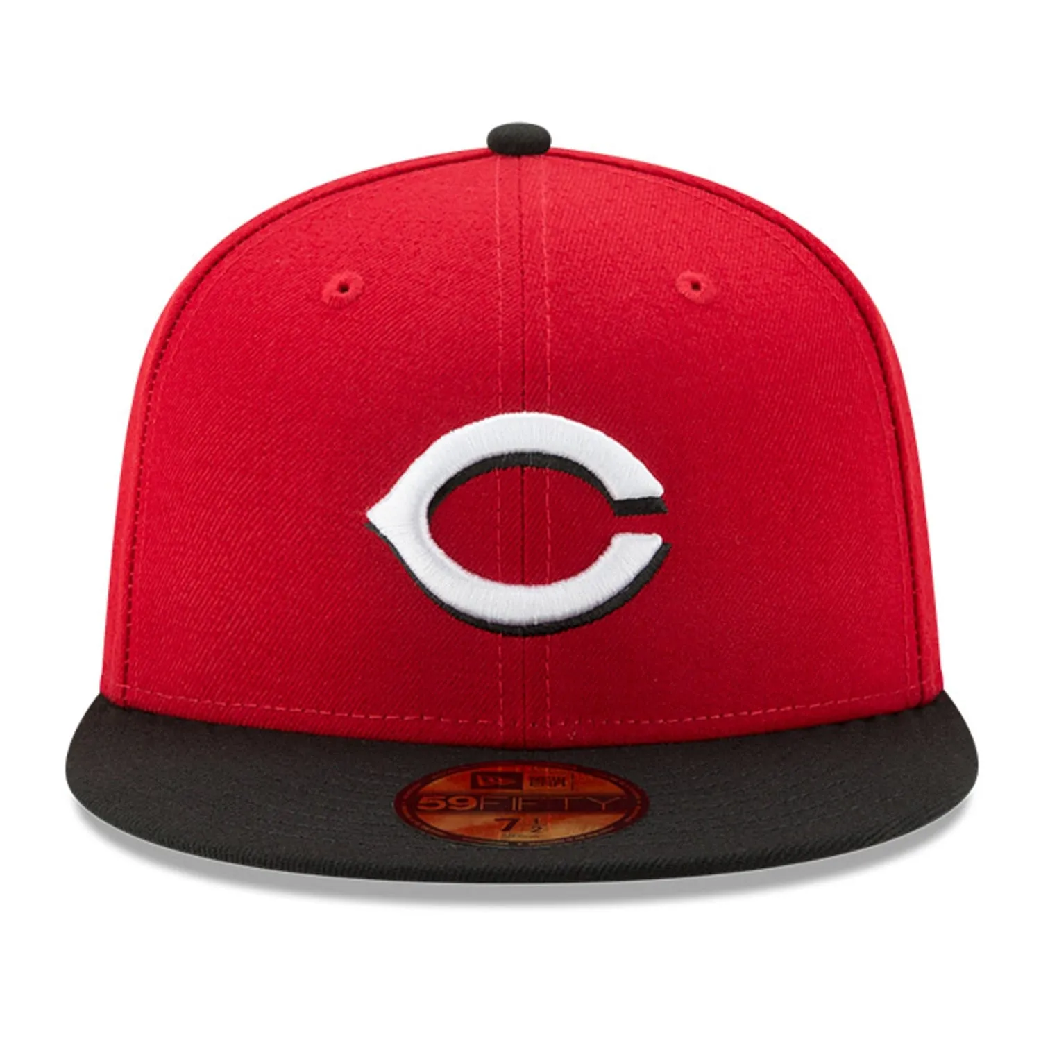 New Era 59Fifty Authentic Collection Cincinnati Reds Road Hat - Red, Black sold by Hat Club product image thumbnail 2