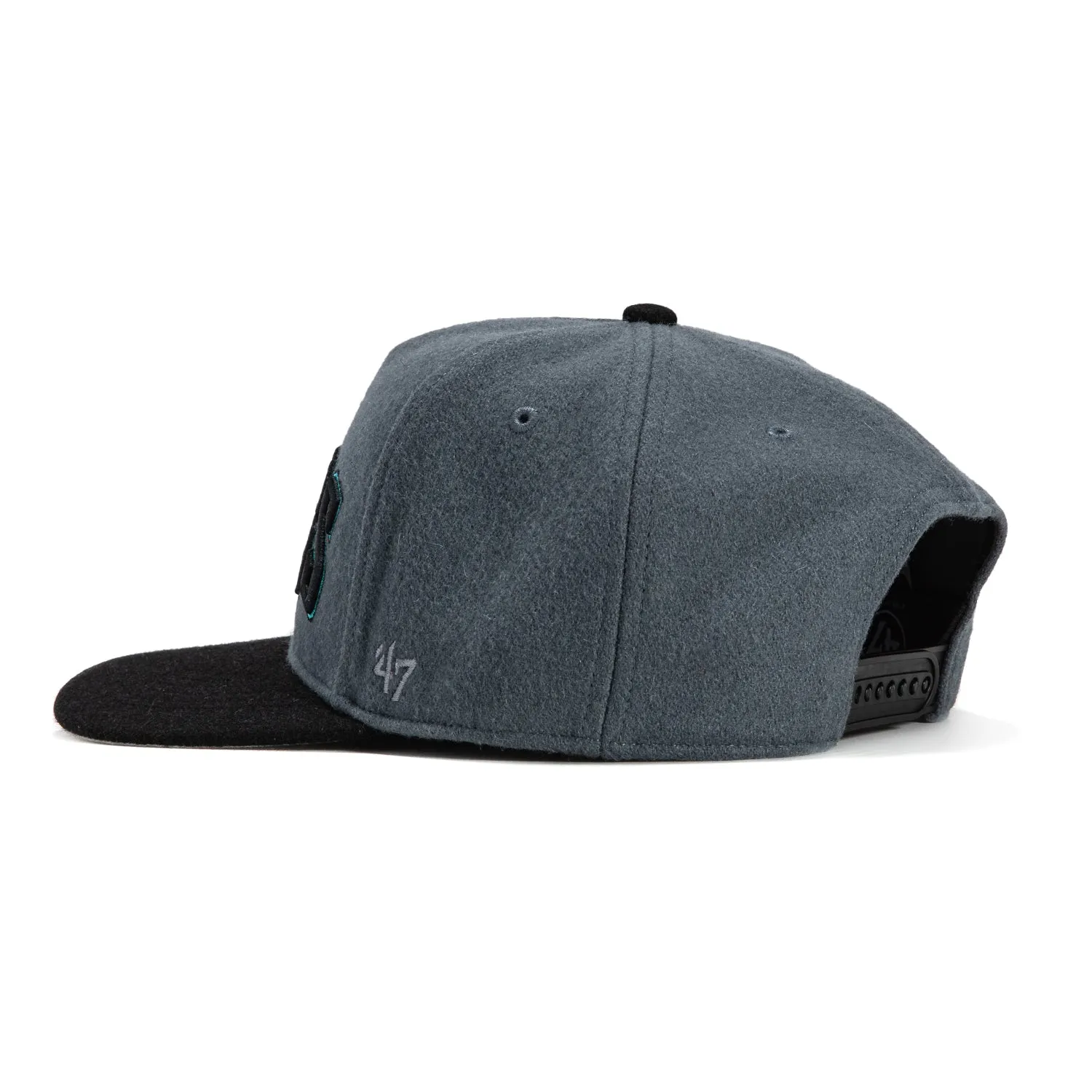 47 Brand Hitch Arizona Diamondbacks Adjustable Snapback Jersey Hat - Graphite, Black sold by Hat Club product image thumbnail 2