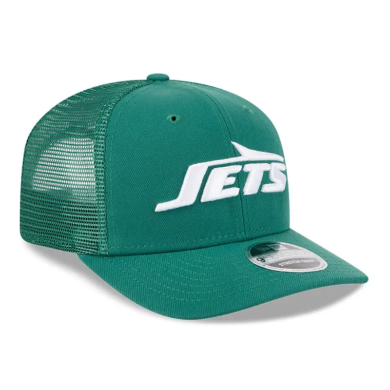 New Era 9Seventy New York Jets OTC Stretch-Snapback Trucker Hat - Green made by New Era