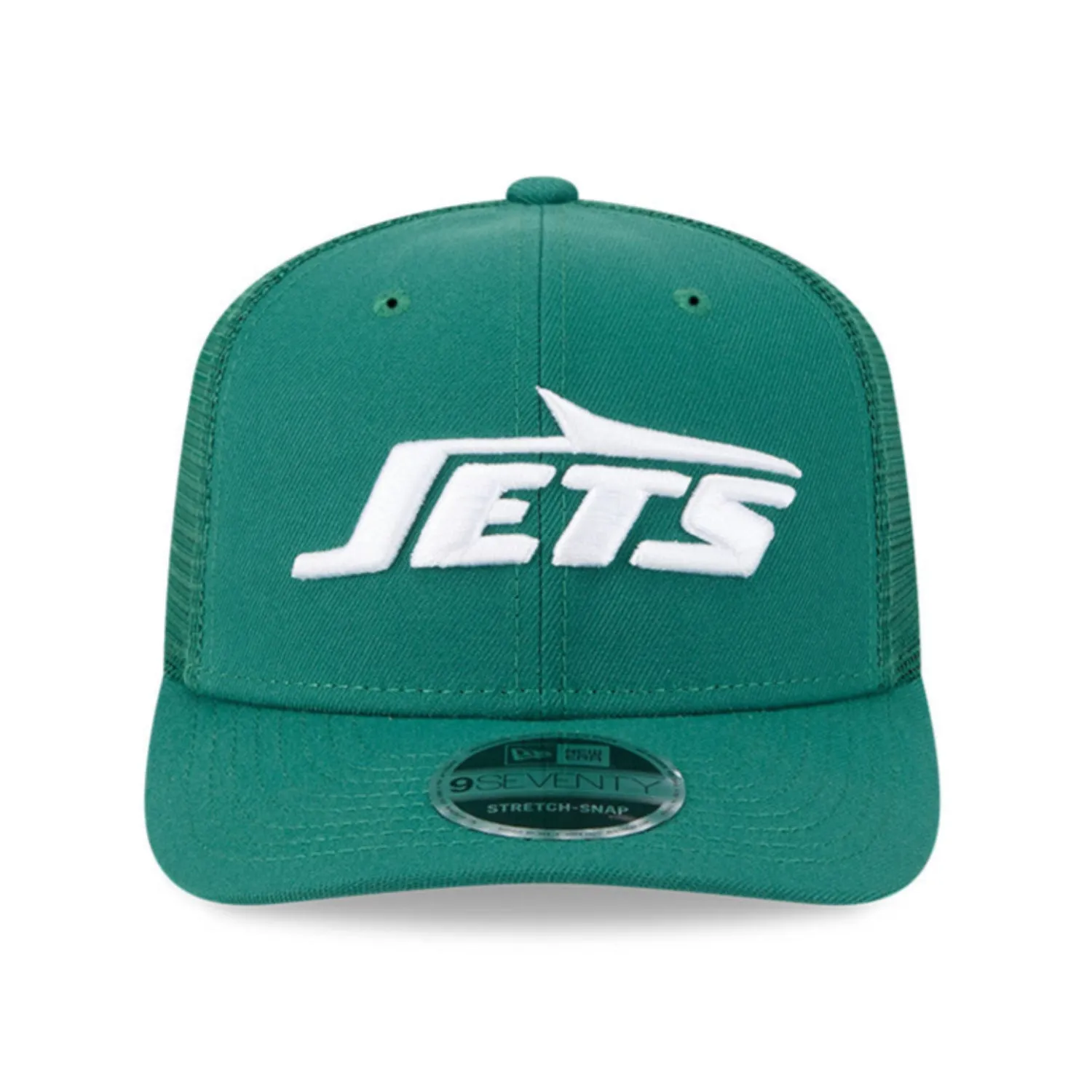 New Era 9Seventy New York Jets OTC Stretch-Snapback Trucker Hat - Green sold by Hat Club product image thumbnail 2