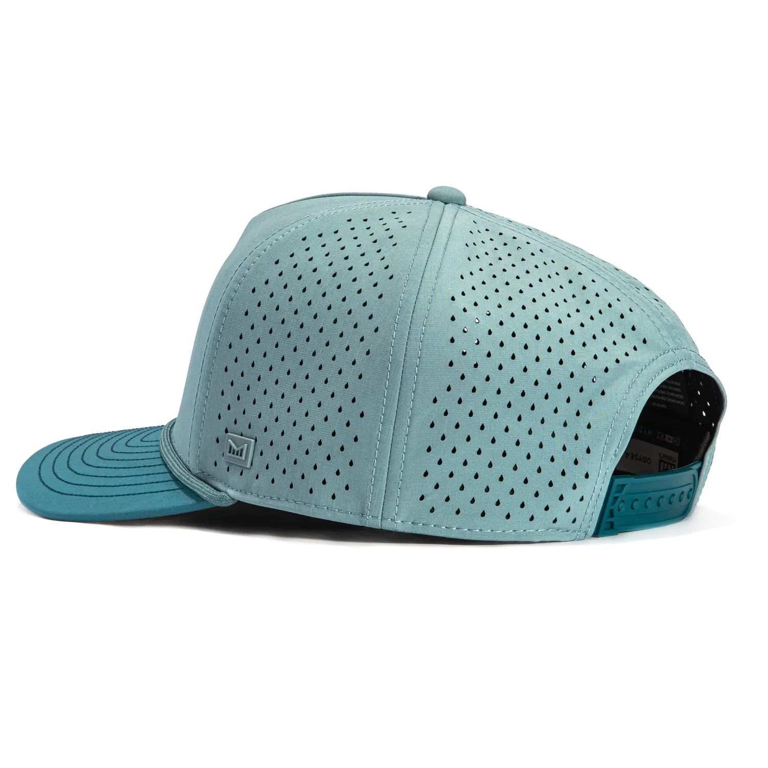 Melin Odysea Hydro Rope Bulls Icon Snapback Hat - Indigo, Light Blue sold by Hat Club product image thumbnail 2