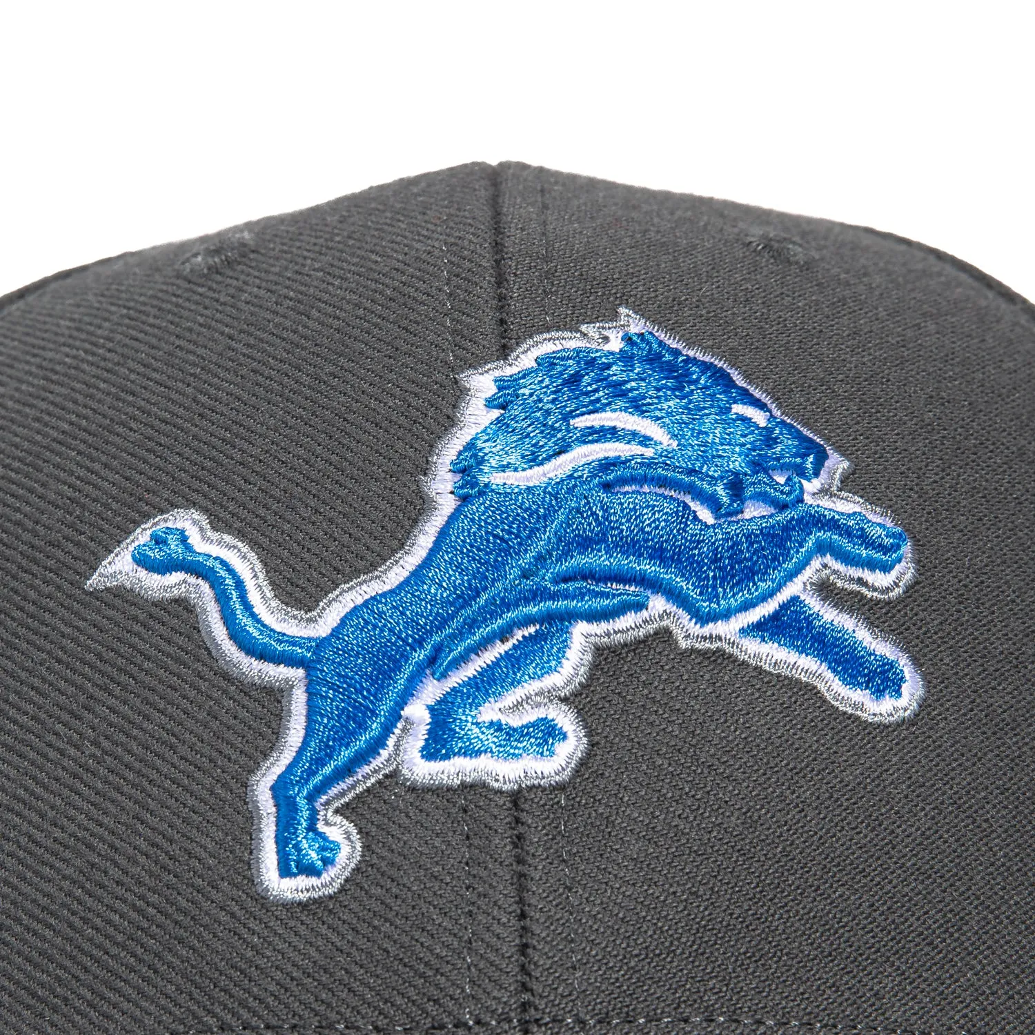 47 Brand Detroit Lions MVP Adjustable Velcro Hat - Charcoal sold by Hat Club product image thumbnail 3