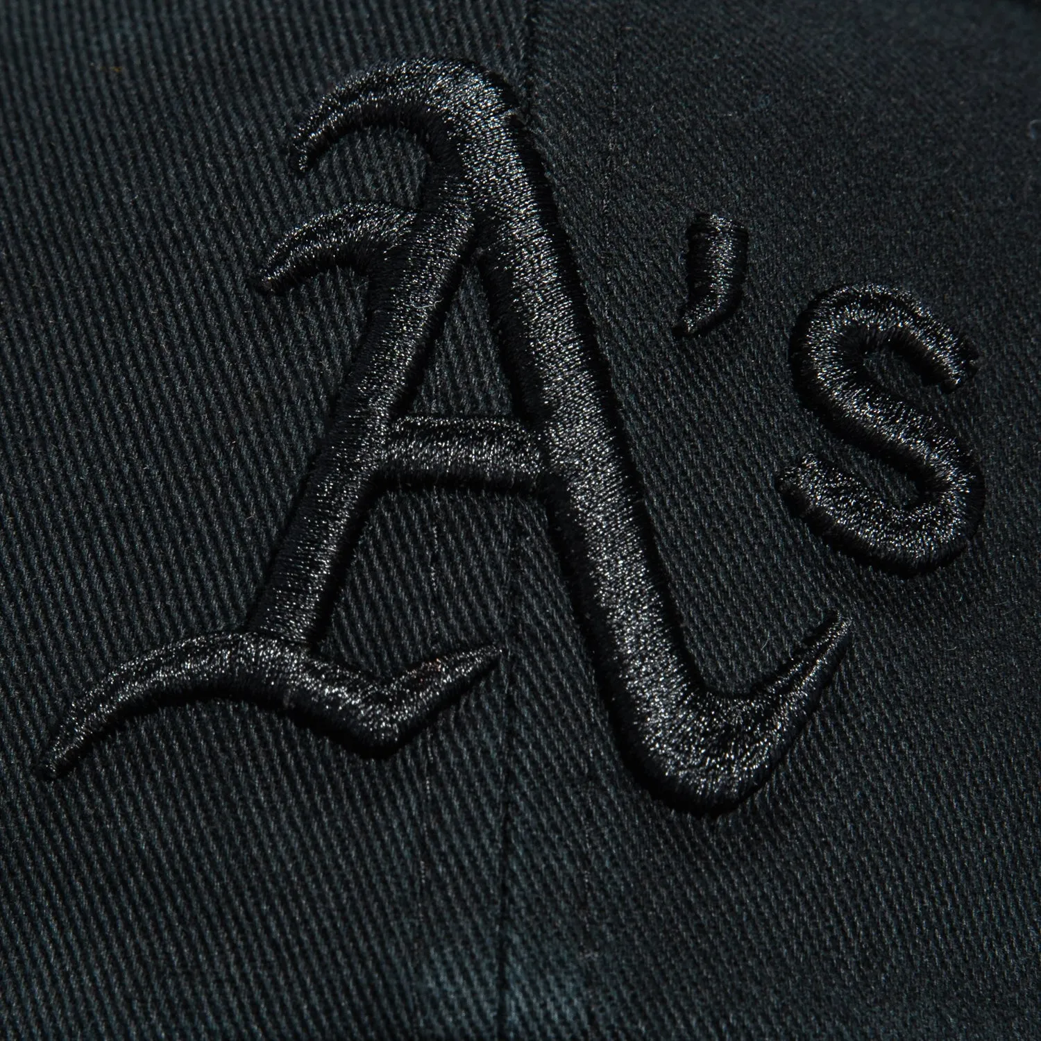 47 Brand Oakland Athletics Cleanup Adjustable Hat - Black, Black, White sold by Hat Club product image thumbnail 3