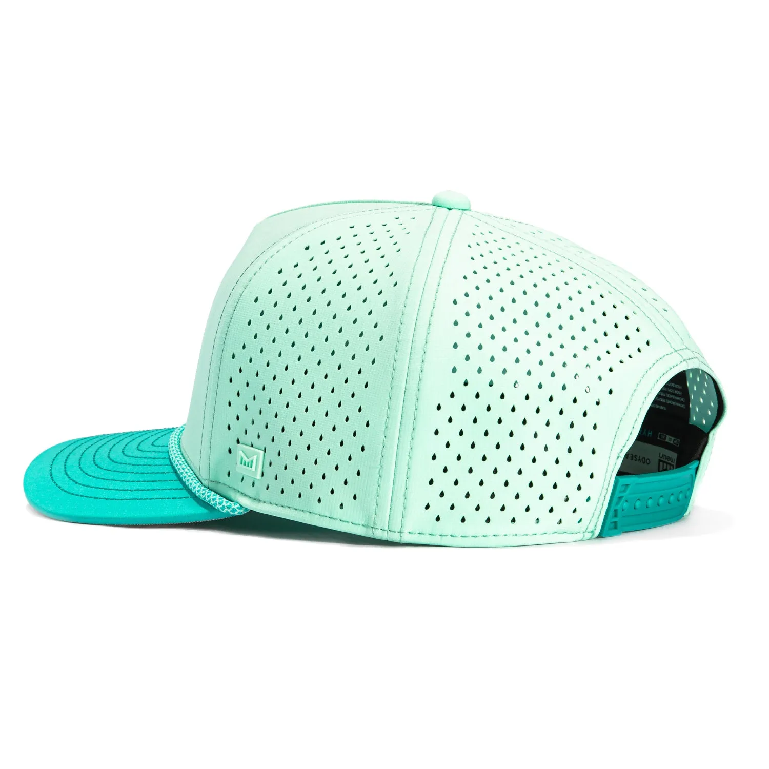 Melin Odysea Hydro Rope Bulls Icon Snapback Hat - Mint, Teal sold by Hat Club product image thumbnail 2