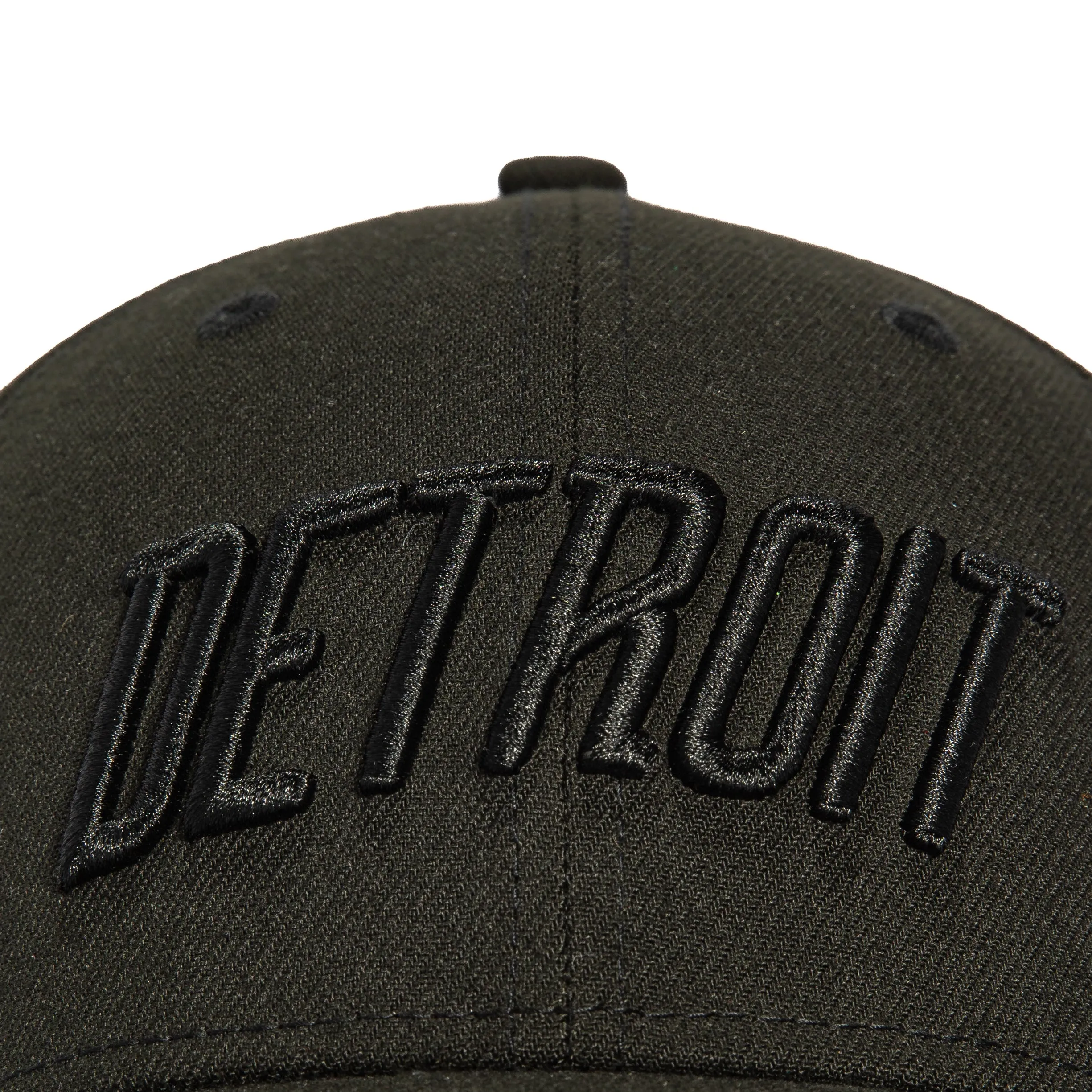 New Era 39Thirty Detroit Tigers Script Stretch Fitted Hat - Black, Black sold by Hat Club product image thumbnail 3