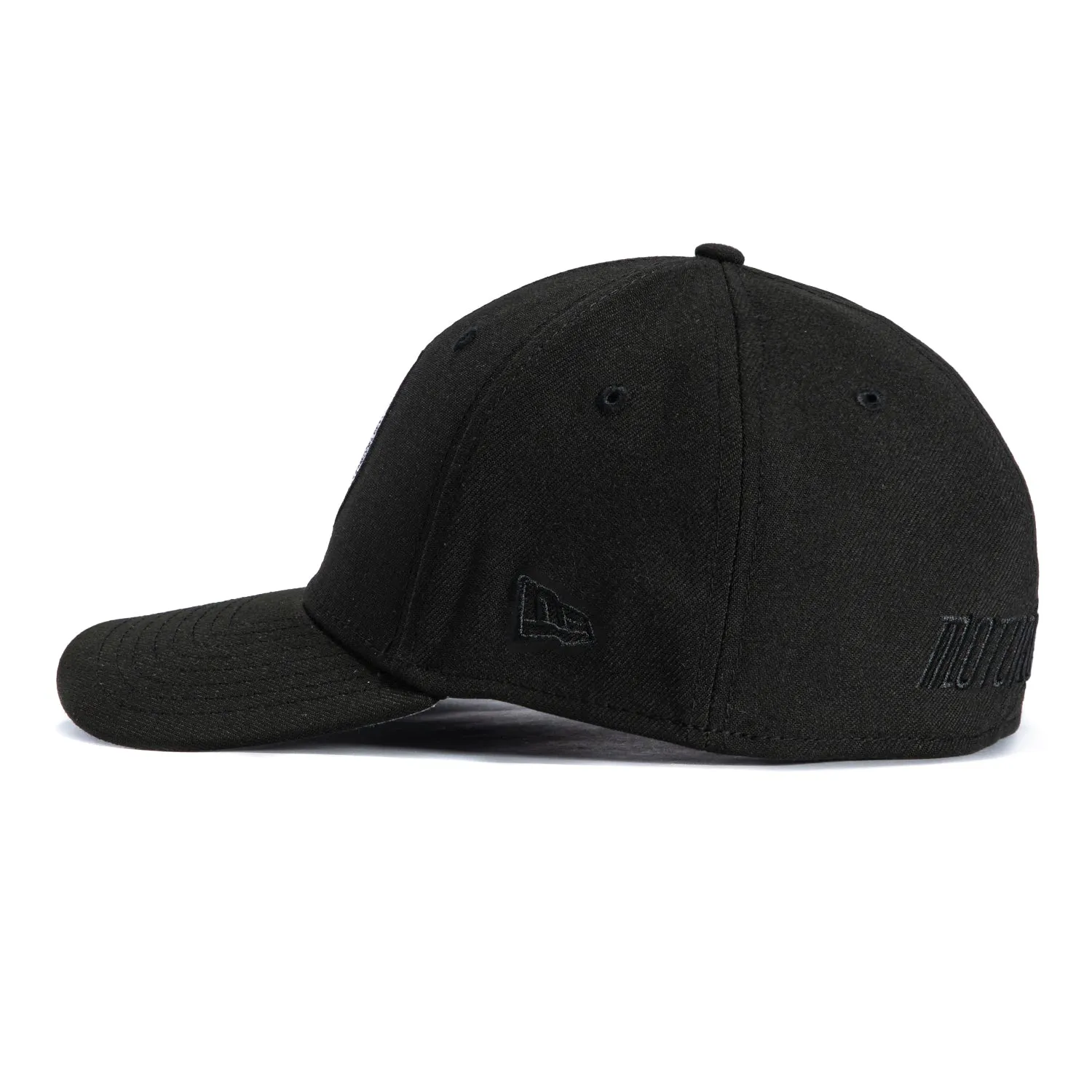 New Era 39Thirty Detroit Tigers Script Stretch Fitted Hat - Black, Black sold by Hat Club product image thumbnail 2