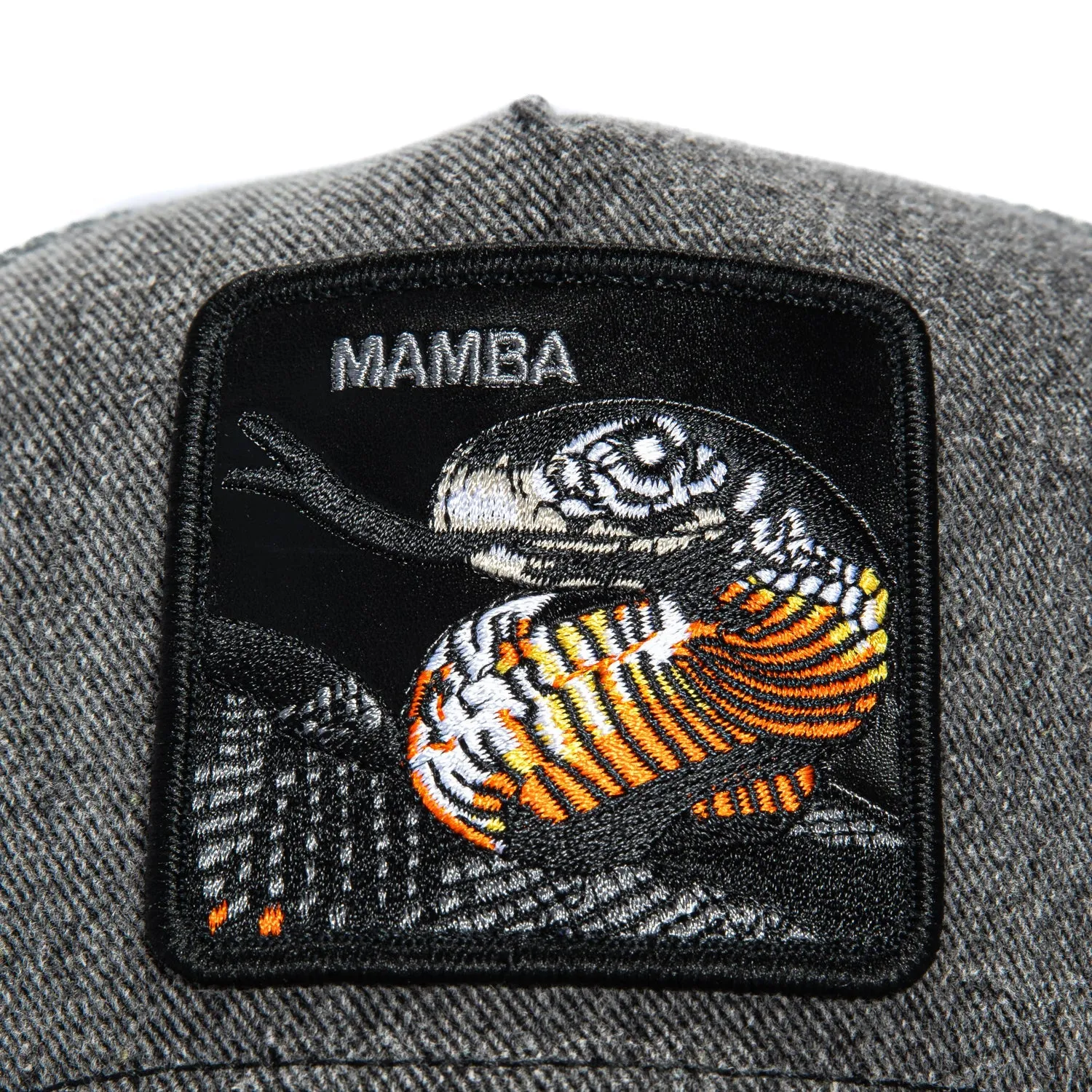Goorin Bros Mamba Adjustable Snapback Trucker Hat - Grey sold by Hat Club product image thumbnail 3