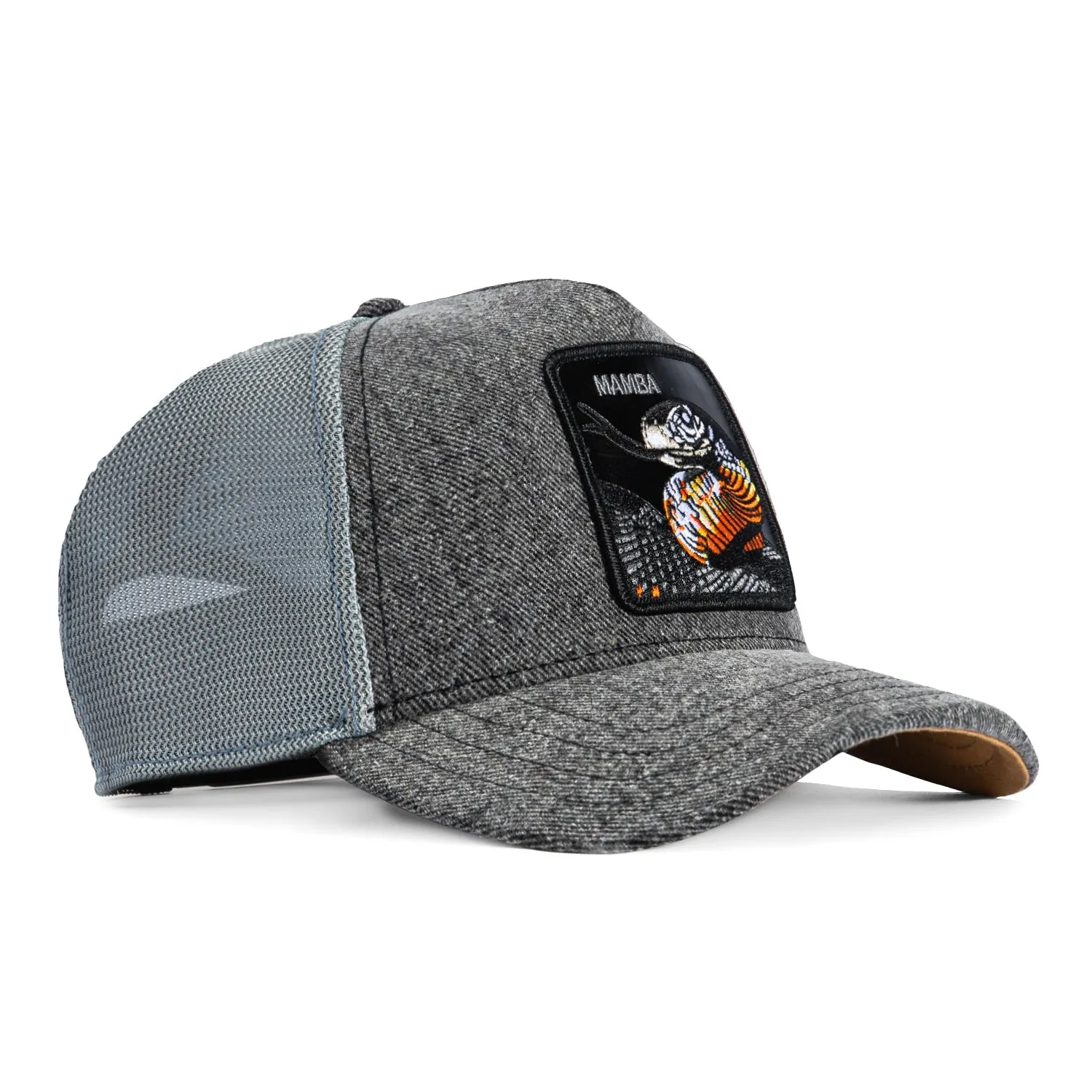 Goorin Bros Mamba Adjustable Snapback Trucker Hat - Grey sold by Hat Club