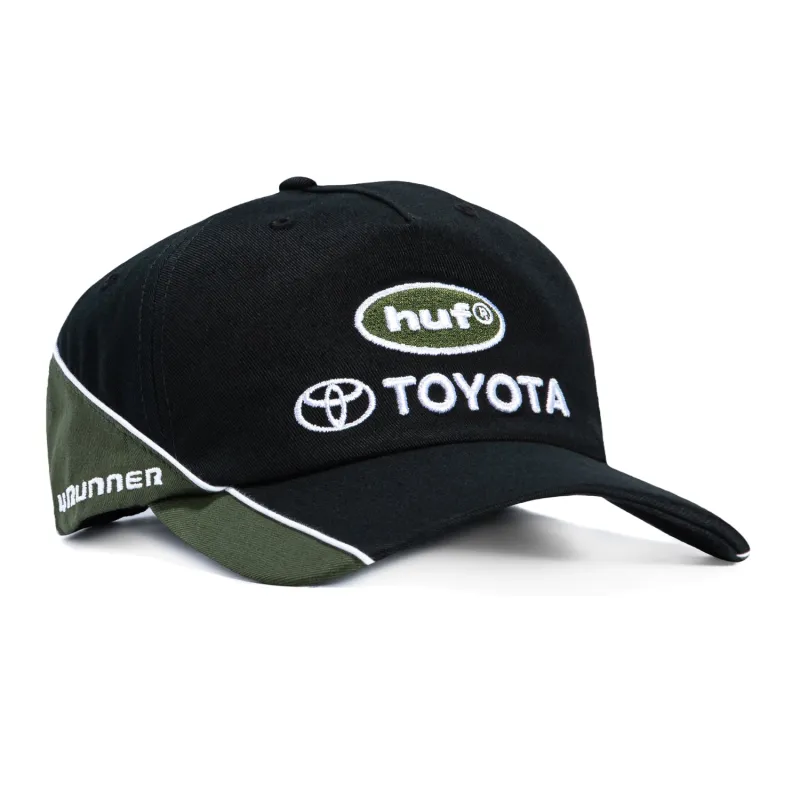 HUF Toyota Tacoma Trailhunter Snapback Hat - Black, Olive sold by Hat Club