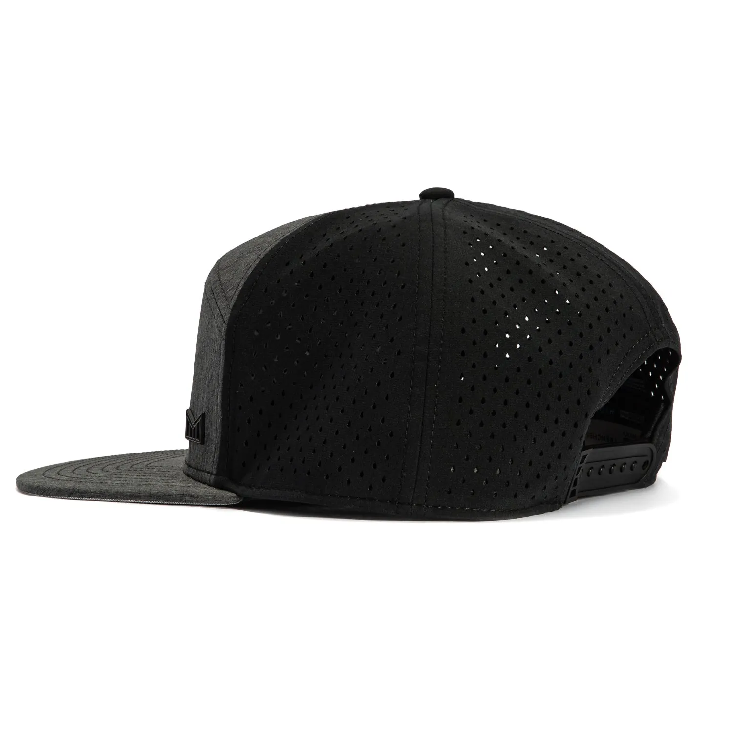 Melin Trenches Icon Hydro Snapback XL Hat - Heather, Black sold by Hat Club product image thumbnail 2