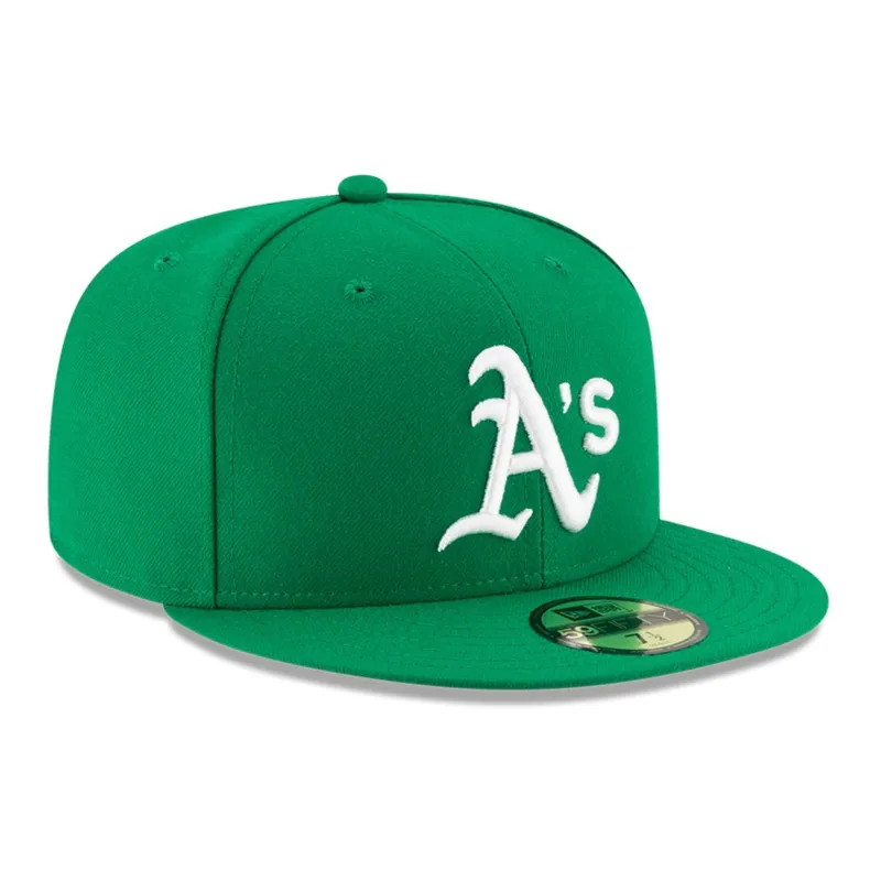 New Era 59Fifty Authentic Collection Oakland Athletics Alternate Hat - Kelly Green made by New Era