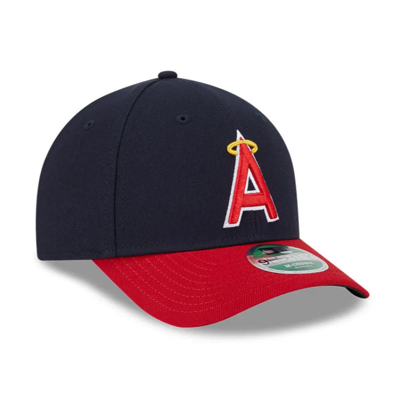 New Era 9Forty M-Crown Los Angeles Angels Snapback Alternate Hat - Navy, Red sold by Hat Club