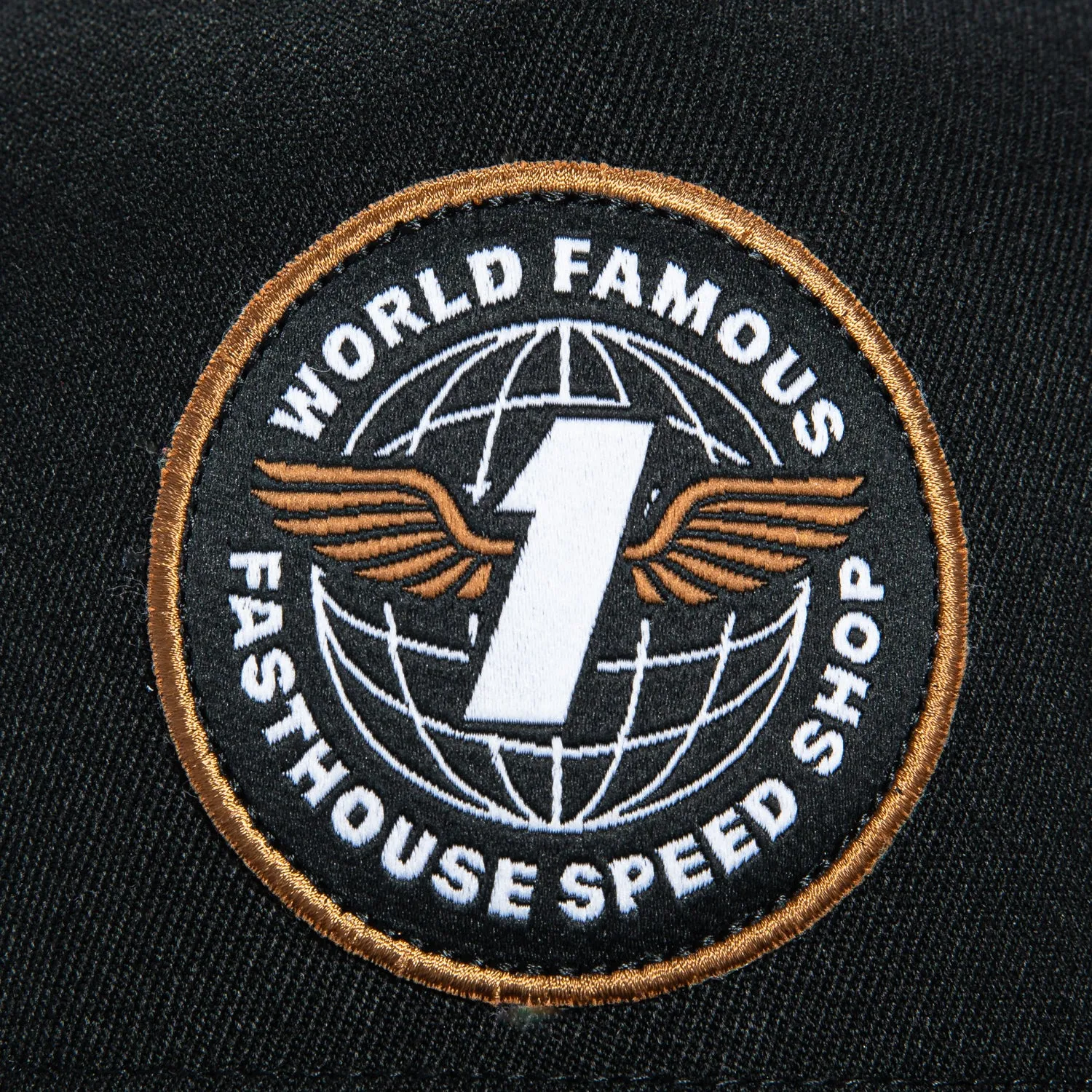 Fasthouse Renown Snapback Flexfit Hat - Black sold by Hat Club product image thumbnail 3