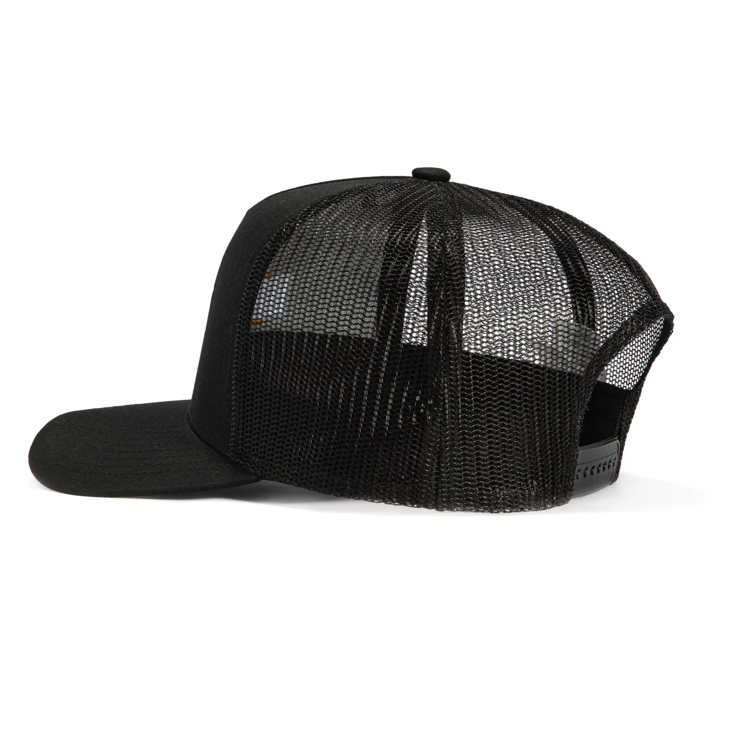 Brixton Skywind Mesh Snapback Trucker Hat - Black sold by Hat Club product image thumbnail 2
