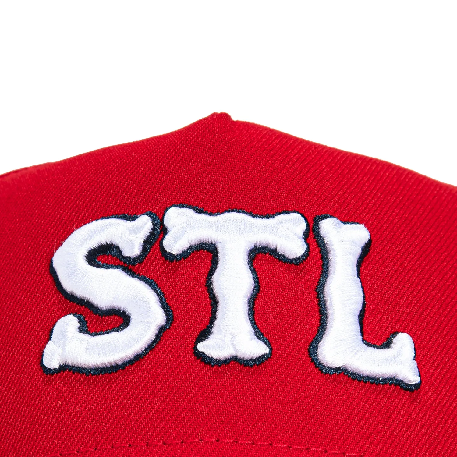 New Era 9Forty A-Frame St Louis Cardinals Snapback STL Hat - Red sold by Hat Club product image thumbnail 3