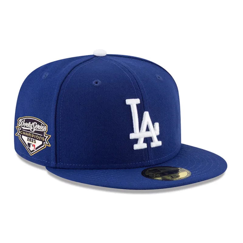 New Era 59Fifty Los Angeles Dodgers 2025 World Series Champions Game Hat - Royal sold by Hat Club