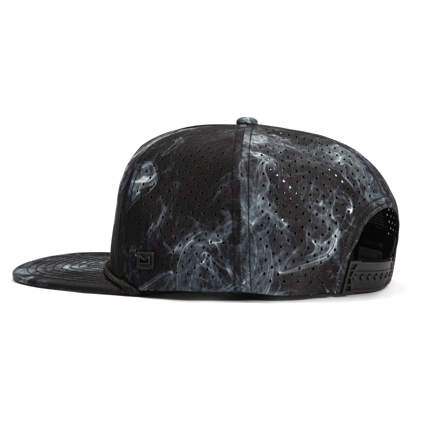 Melin Coronado Brick Hydro Snapback Hat - Black Smoke sold by Hat Club product image thumbnail 2