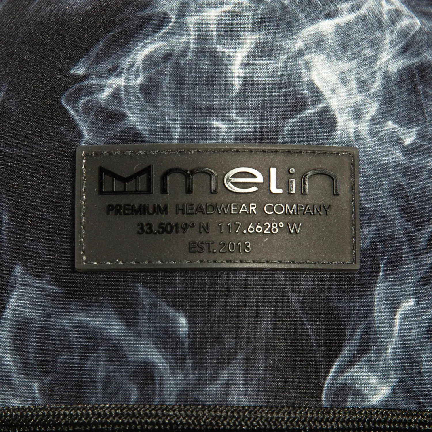 Melin Coronado Brick Hydro Snapback Hat - Black Smoke sold by Hat Club product image thumbnail 3