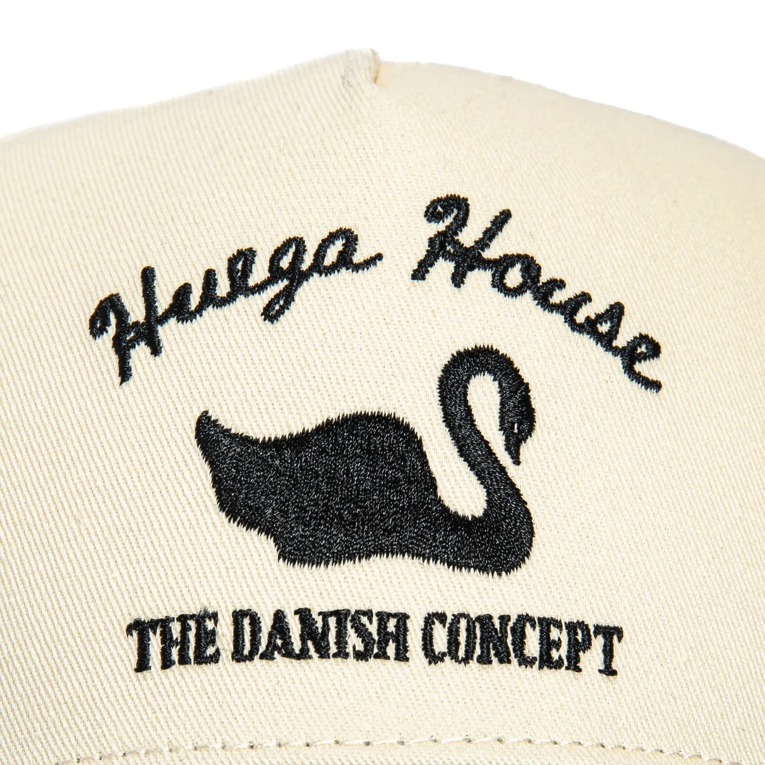 Huega House Vintage Swan Snapback Hat - Khaki, Black sold by Hat Club product image thumbnail 3