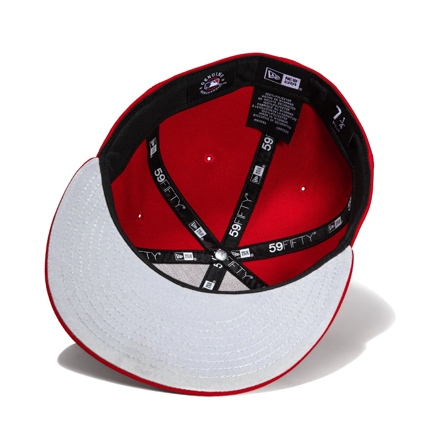 New Era 59Fifty New York Yankees Fitted Hat - Red, White sold by Hat Club product image thumbnail 2