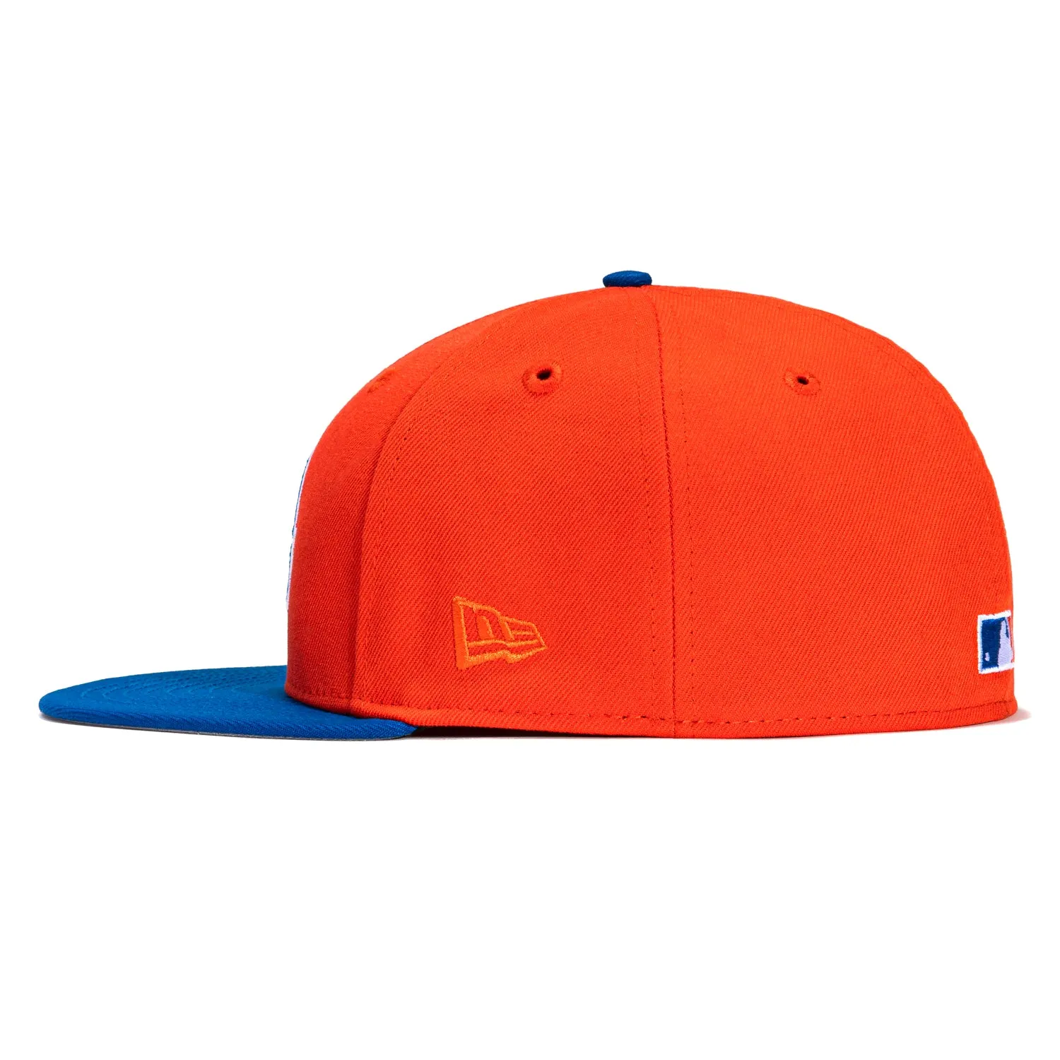 New Era 59Fifty Colorado Rockies Inaugural Patch Logo Hat - Orange, Royal sold by Hat Club product image thumbnail 3