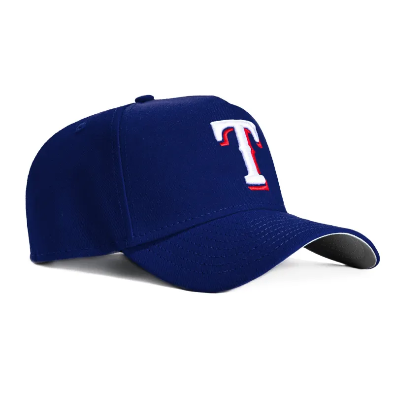 New Era 9Forty A-Frame Texas Rangers Snapback Game Hat - Royal sold by Hat Club