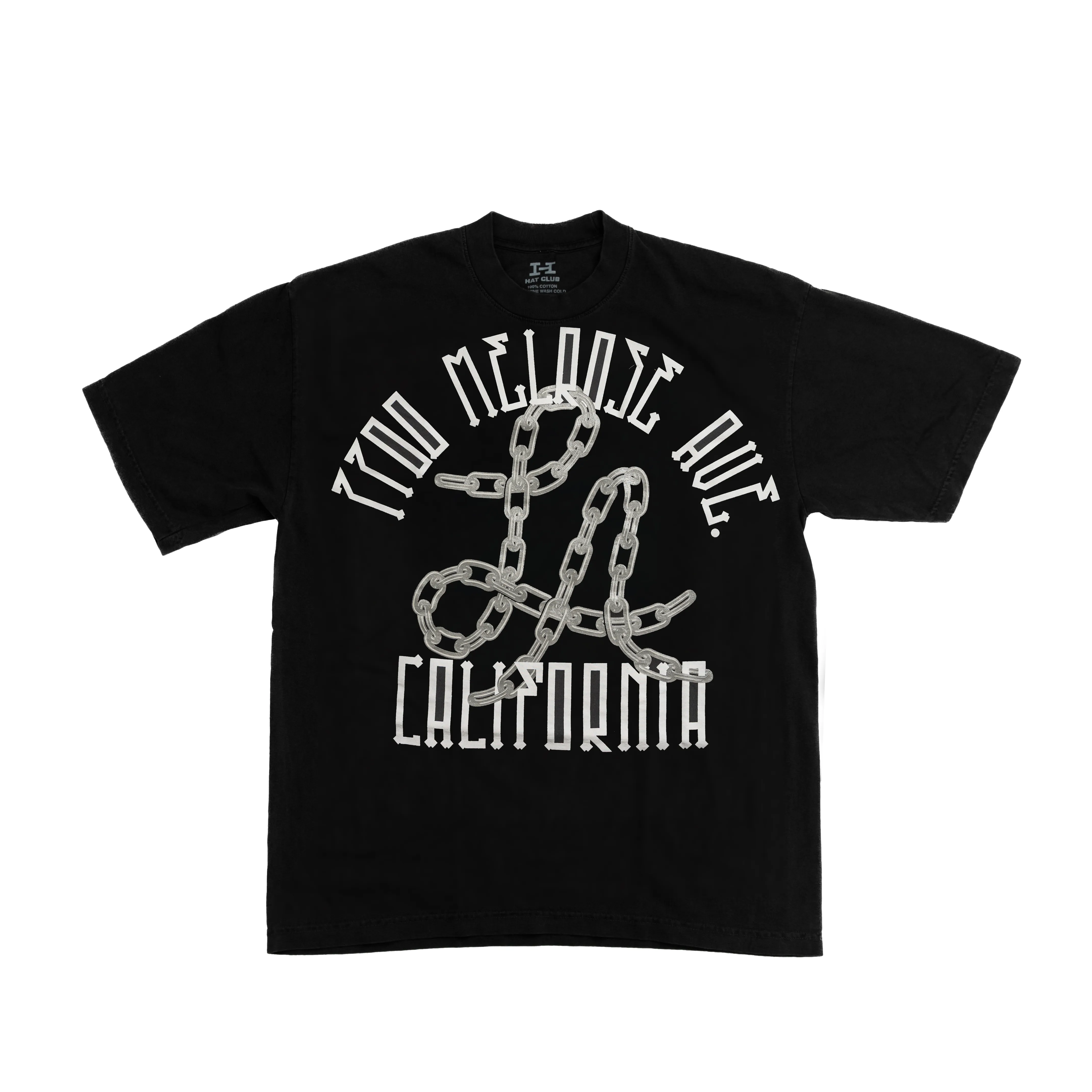 Hat Club Los Angeles Chain 2025 Tee - Black sold by Hat Club