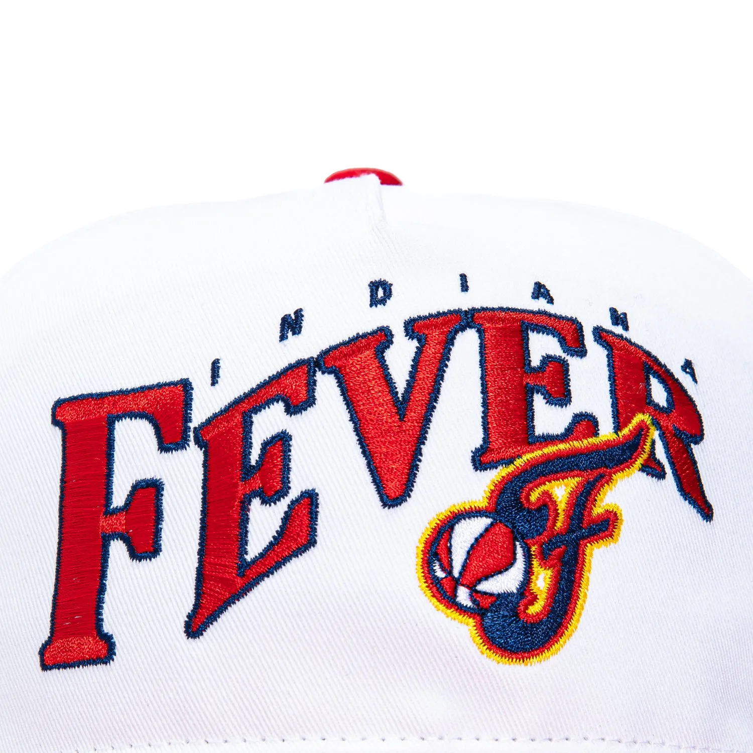 47 Brand Indiana Fever Hitch Wave Snapback Hat - White, Red sold by Hat Club product image thumbnail 3