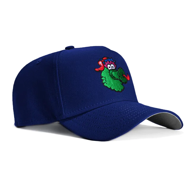 New Era 9Forty A-Frame Philadelphia Phillies Phillie Phanatic Snapback Hat - Royal sold by Hat Club