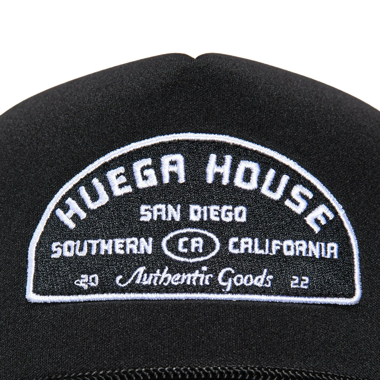 Huega House High Tide Foam Trucker Snapback Hat - Black sold by Hat Club product image thumbnail 3