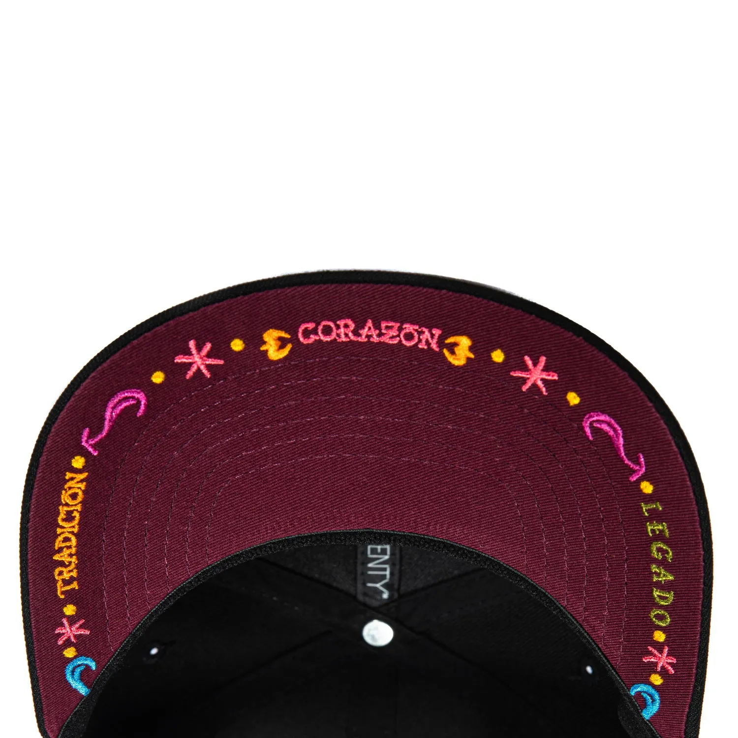 New Era 9Seventy Dallas Cowboys Hasta La Muerte Stretch Snapback Hat - Black sold by Hat Club product image thumbnail 5
