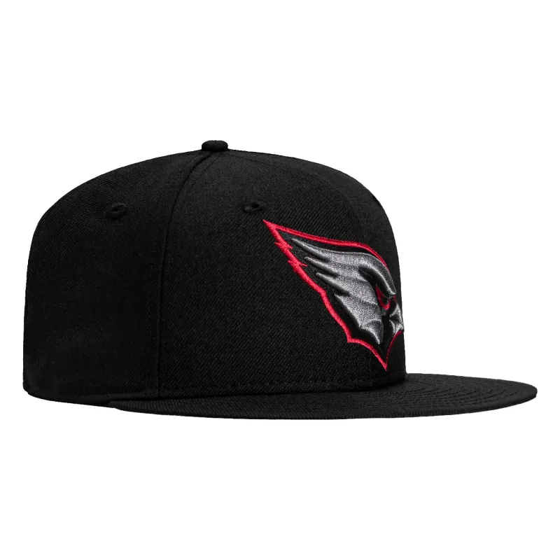 New Era 59Fifty Arizona Cardinals Hat - Black, Graphite Grey, Red sold by Hat Club