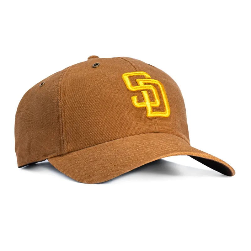 47 Brand x Carhartt Cleanup San Diego Padres Adjustable Hat - Brown sold by Hat Club