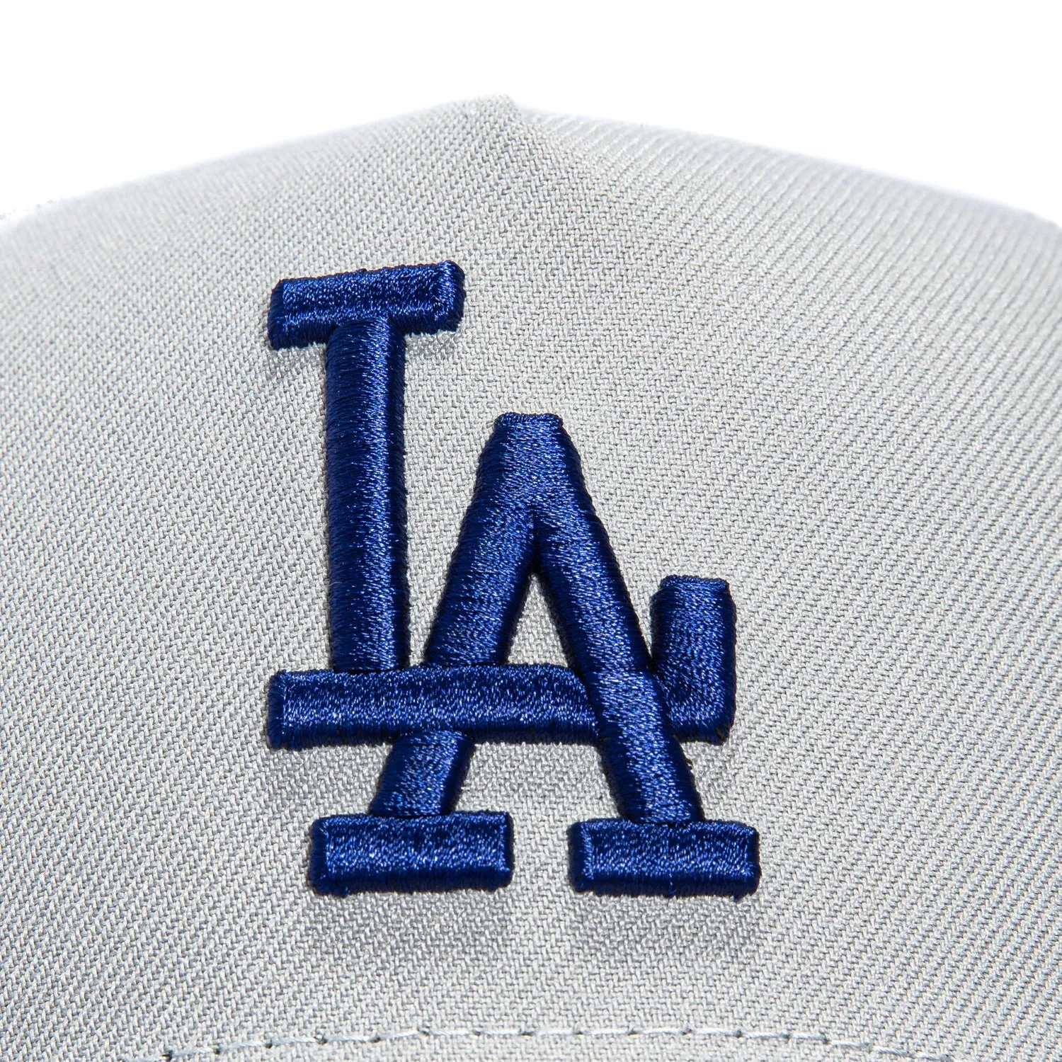 New Era 9Forty A-Frame Los Angeles Dodgers 2025 World Series Champions Flags Patch Snapback Hat - Grey, Royal sold by Hat Club product image thumbnail 3