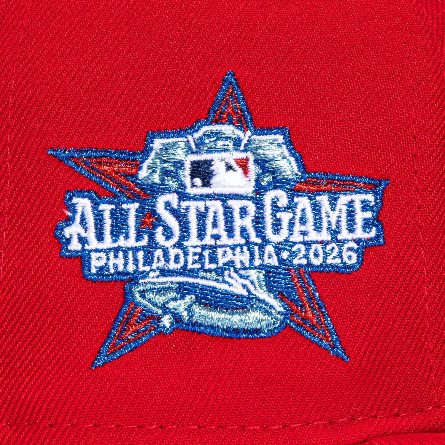 New Era 59Fifty Philadelphia Phillies 2026 All Star Game Patch Alternate Hat - Red sold by Hat Club product image thumbnail 5