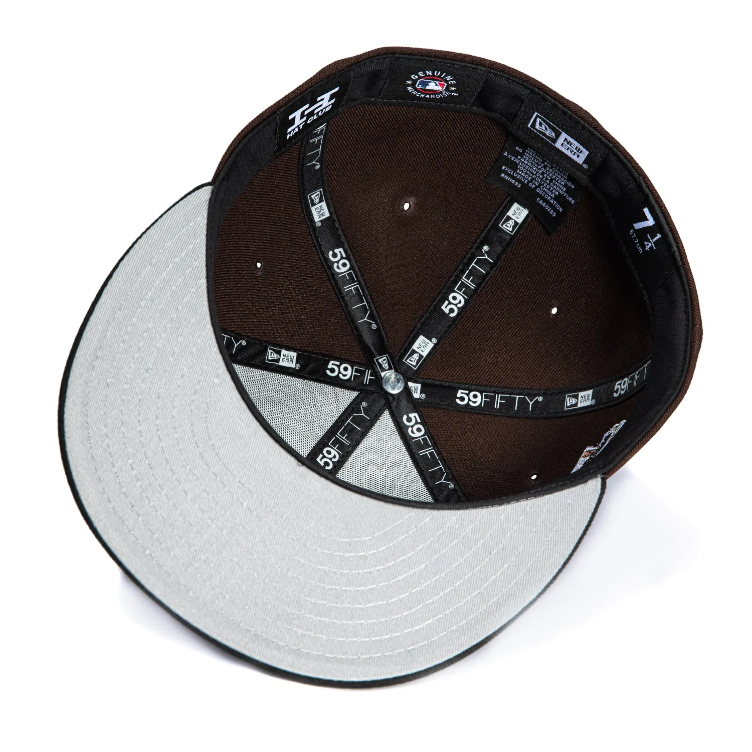 New Era 59Fifty San Francisco Giants 25th Anniversary Stadium Patch Hat - Brown, Black, Metallic Silver sold by Hat Club product image thumbnail 2