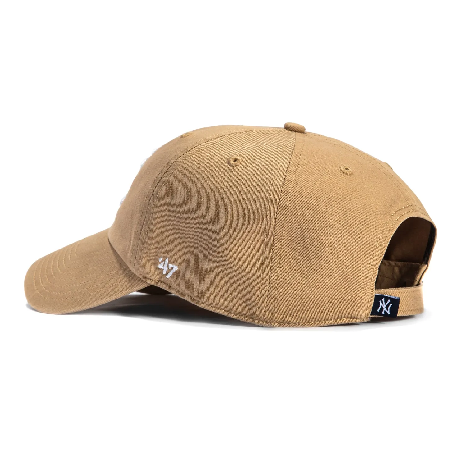 47 Brand Cleanup New York Yankees Adjustable Hat - Khaki, White sold by Hat Club product image thumbnail 2